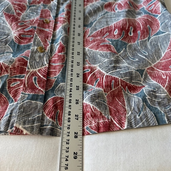 Cooke‎ Street Honolulu Men's Vintage Short Sleeve Tropical Cotton Button Shirt M - Picture 10 of 12